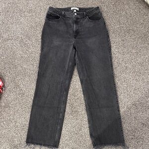 Abercrombie & Fitch 90s Relaxed High Rise Jeans - CURVE LOVE